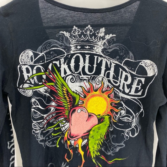 Bejeweled Susan Bixel Long Sleeve Shirt Small - Picture 5 of 9